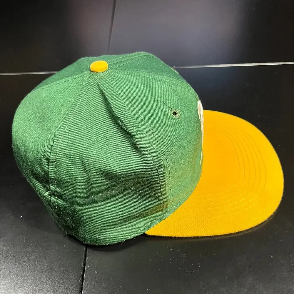 Vintage 90s‎ Ed’s West MLB Oakland Athletics Green SnapBack Youth Size Preowned